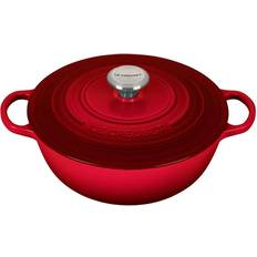 Other Pots Le Creuset Cerise Signature Cast Iron Chef's Oven with lid 1.87 gal