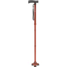 Crutches & Canes HurryCane Freedom Edition Folding with T-Handle in Red
