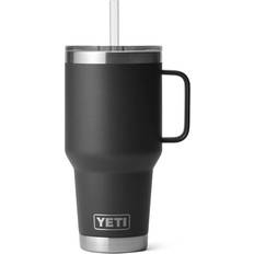BPA-Free Kitchen Accessories Yeti Rambler Black 35fl oz