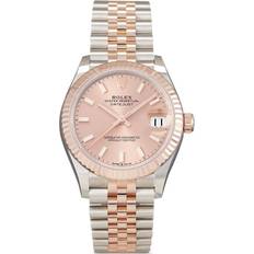 Rolex Watches Rolex 2023 unworn Datejust 31mm Sapphire Glass/stainless steel/Rose Gold One Size Pink