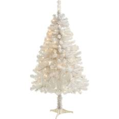 White Christmas Trees Nearly Natural Pre-Lit Artificial White Christmas Tree 60"