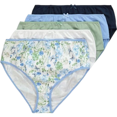 Ulla Popken Stretch Cotton Panties 5-pack - Multi