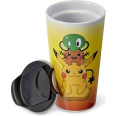 Multicolored Travel Mugs Just Funky Pokémon XY Series Pikachu Dedenne & Squishy Travel Mug 16fl oz