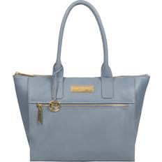 Pure Luxuries Faye Tote Bag - Blue Cloud