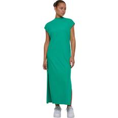 Urban Classics Kjoler Urban Classics Lang kjole Long Extended Shoulder Dress til Damer grønn