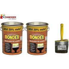 Holzschutzmittel Malerfarbe Bondex Holzlasur 0765153143 Holzschutzmittel, Lasurfarbe Grau 2.5L