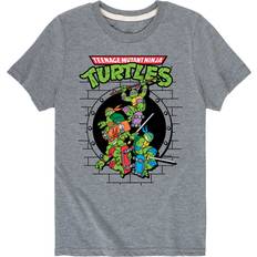 Children's Clothing Hybrid Apparel Teenage Mutant Ninja Turtles Sewer Skateboard Toddler And Youth Short Sleeve Graphic T-Shirt