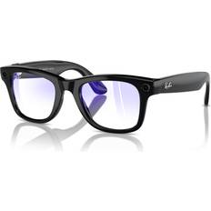 Glasses & Reading Glasses Ray-Ban Men's 0RW4008 Meta Wayfarer Large Square