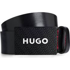 Leder Bekleidung Hugo Boss Gilao Z Belt - Black