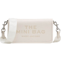 White Handbags Marc Jacobs The Leather Mini Bag - Cotton