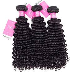 ISee Hair Products iSee Hair 8A Grade Brazilian Deep Wave Virgin Hair Brazilian Curly Human