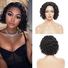 Short Curly Wig Human Hair for Black Women