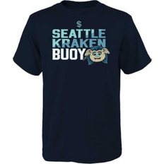Outerstuff Big Boys Deep Sea Blue Seattle Kraken Mascot Head T-shirt Deep Sea Blue