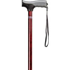 Crutches & Canes Carex Health Brands Soft Grip Derby Foot in Red