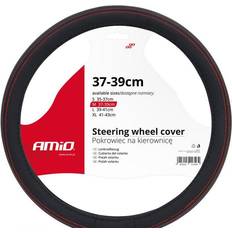 Lenkradbezüge Amio Steering wheel cover, Ø37-39cm, black