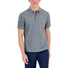 Club Room Men's Classic Fit Performance Stretch Polo Shirt - Mid Grey Heather