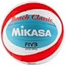 Volleyball Mikasa BV543C VXB-RSB Beach Classic Beachvolleyball Rot/Weiß 5