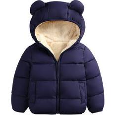 Bagilaanoe Kid's Puffer Hooded Jacket - Blue