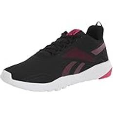 Reebok Women Gym & Training Shoes Reebok Women's Flexagon Force 3.0 Cross Trainer, Black/Maroon/Pursuit Pink