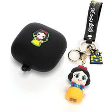 Suublg Case Cover and Cute Doll Keychain Fit Designed for Powerbeats Pro