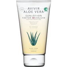 Beroligende Solbeskyttelse & Selvbruning Avivir Aloe Vera Sun Lotion SPF30 150ml