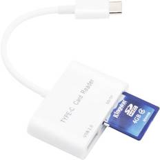 Sd card reader 24.se Card reader USB Type-C to SD/MicroSD + USB