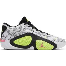 Basketball Shoes Nike Tatum 2 - White/Black/Hyper Pink/Volt
