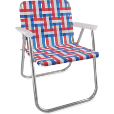 Lawn Chair USA Old Glory Picnic with white arms