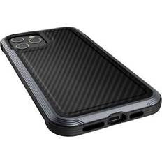X-Doria Mobile Phone Covers X-Doria Cgsm Puro Raptic Lux Aluminum iPhone 12 Pro Max Case (Drop Test 3m) (Black Carbon Fiber)