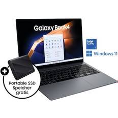 256 GB - Windows Notebooks Samsung Galaxy Book4 15,6" Core 3