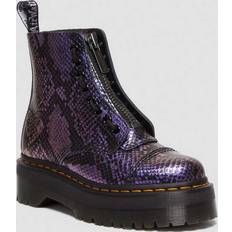 Dr. Martens Sinclair Snake Print Emboss Leather Platform Boots