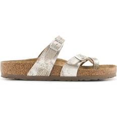 Birkenstock mayari Birkenstock Mayari Footbed Sandal - Taupe/Silver