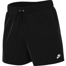 M - Men Shorts Nike Club Men's Woven Flow Shorts - Black/White
