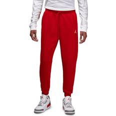 Rot Hosen Nike Jordan Brooklyn Fleece Sweatpants - Gym Red/White