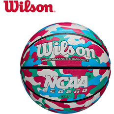 Basketballs Wilson NCAA Legend Basketball, Pink Camo, Size 5