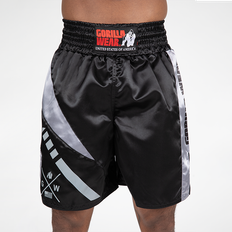 Kampsportdrakter Gorilla Wear Hornell Boxing Shorts, Black/Grey