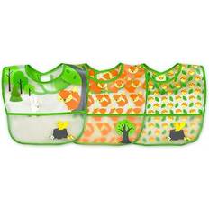 Green Sprouts Baby Bottles & Tableware Green Sprouts Wipe-off Bibs 3pk