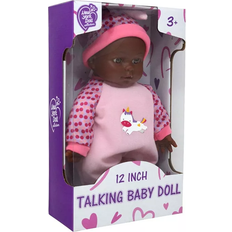 New York Doll Collection 12 Inch Soft Interactive Baby Doll