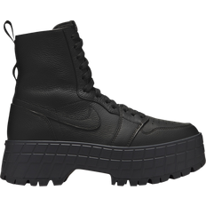 Nike Air Jordan 1 Støvler & Boots Nike Air Jordan 1 Brooklyn - Black/Flat Pewter