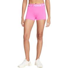 Nike pro shorts Nike Women's Pro 3" Shorts - Playful Pink/White