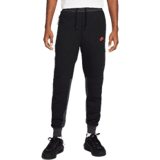 Clothing Nike Sportswear Tech Fleece Men's Joggers - Black/Dark Smoke Grey/Light Crimson