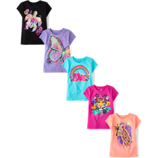 T-shirts The Children's Place Kid's Animal Graphic Tee 5-pack - Multi Clr (3045959_BQ)