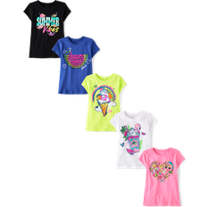 L T-shirts Children's Clothing The Children's Place Kid's Summer Food Graphic Tee 5-pack - Multi Clr (3046174_BQ)