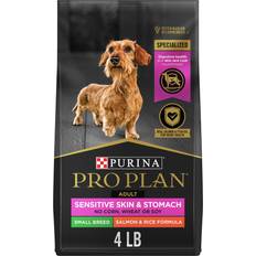 PURINA PRO PLAN Pets PURINA PRO PLAN High Sensitive Skin & Stomach Small Breed Salmon & Rice Formula Dry Food 4-lb
