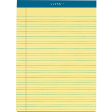 Notepads Tops Double Docket Writing Pads 8 1/2"x11 3/4" 6-pack