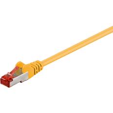 Nettverkskabler - Skjermet Goobay CAT 6 Patch Cable S/FTP (PiMF) RJ45 - RJ45 M-M 10m