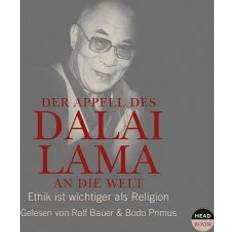 Deutsch Hörbücher Der Appell des Dalai Lama an die Welt (Hörbuch, CD)