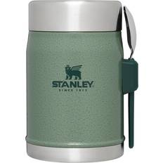 Stanley Food Thermoses Stanley Classic Legendary with Spork Hammertone Green 0.11gal