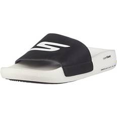 Skechers Slides Skechers Hyper Slide Men's Sandals & Slides Black/White