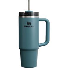 Stanley Quencher H2.0 FlowState Blue Spruce Travel Mug 30fl oz